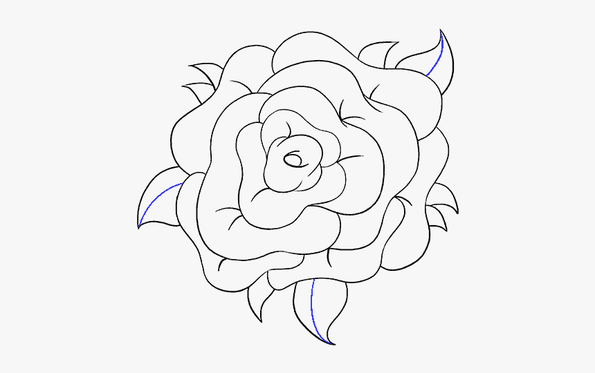 Drawing Trippy Flower - Sketch Png To Draw, Transparent Png, Free Download
