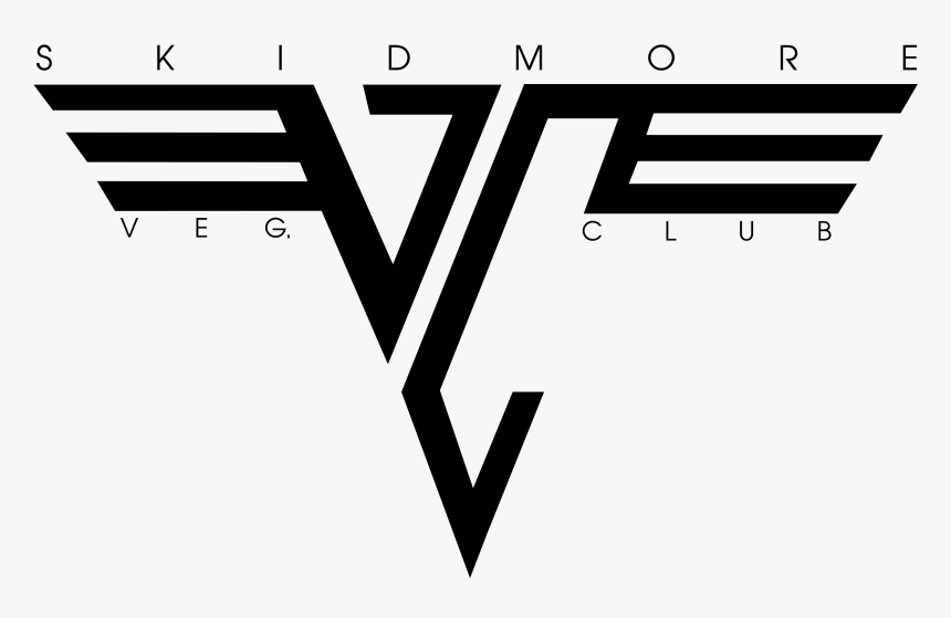 Skidmore Veg Club Logo Png Transparent - Van Halen Pumpkin Stencil, Png Download, Free Download