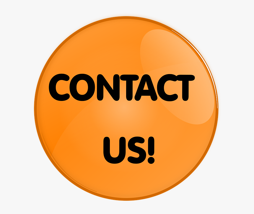 Button, Round, Contact, Call Us, Orange, Icon, Symbol - Circle, HD Png Download, Free Download