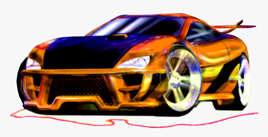 Hot Wheel Car Clipart - Hot Wheels Car Art, HD Png Download, Free Download