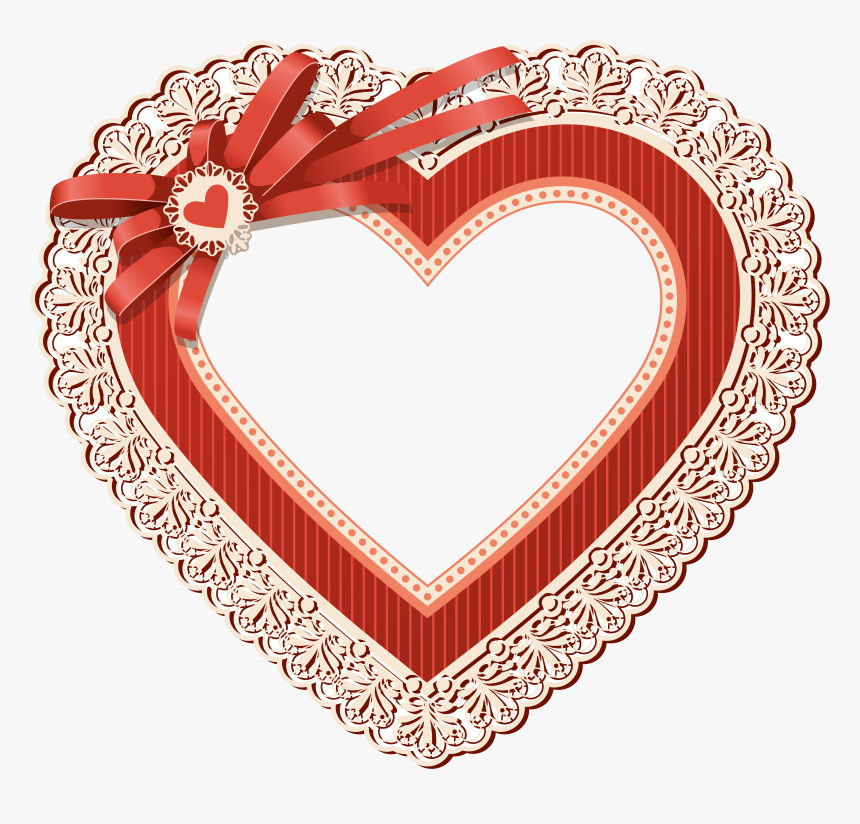 Japanese Border Designs Cd-rom And Book Graphic Frames - Vintage Clipart Valentine Heart, HD Png Download, Free Download