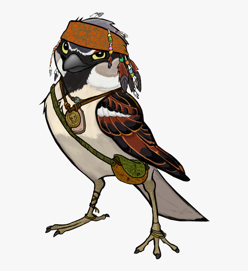 Transparent Sparrow Png - Captain Jack Sparrow As A Bird, Png Download, Free Download