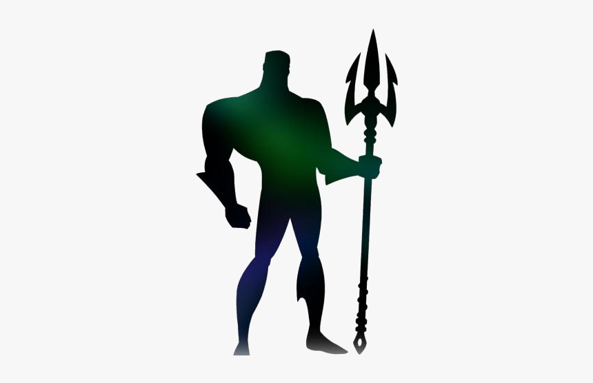 Aquaman Trident Png Transparent Images - Desenho De Liga Da Justiça, Png Download, Free Download
