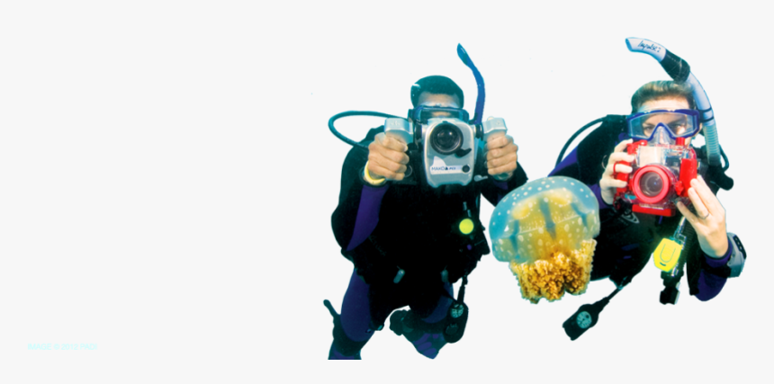 Underwater Diving Png Photo - Scuba Diver Photographer, Transparent Png, Free Download
