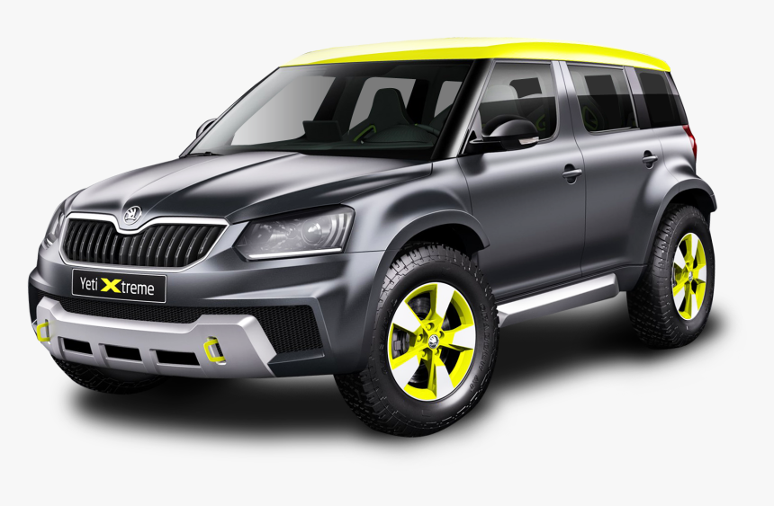 Black Skoda Yeti Xtreme Car Png Image - Skoda Yeti Xtreme, Transparent Png, Free Download