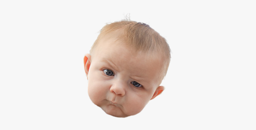 Baby - Mad Baby Face Png, Transparent Png, Free Download