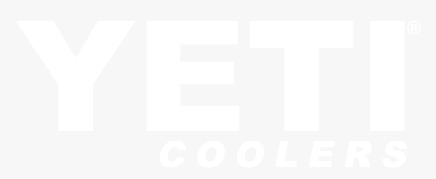 Logo Yeticoolers White - Black Yeti Coolers Logo, HD Png Download, Free Download