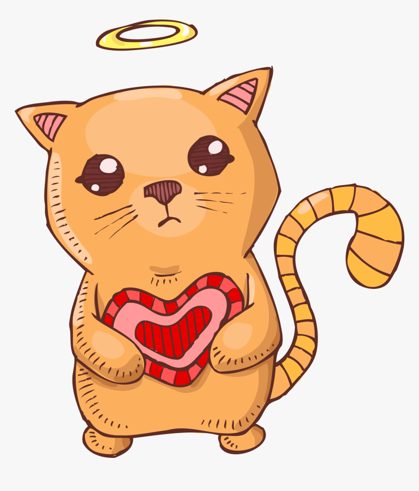 Cats Cartoon Illustration - Illustration, HD Png Download, Free Download