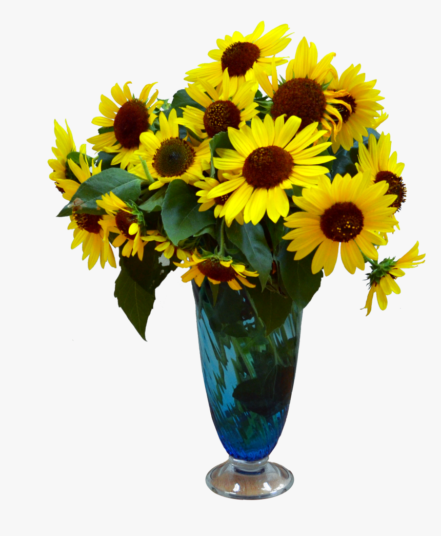 Flower Vase With Flowers Photography Png- - Flower Vase Hd Png, Transparent Png, Free Download