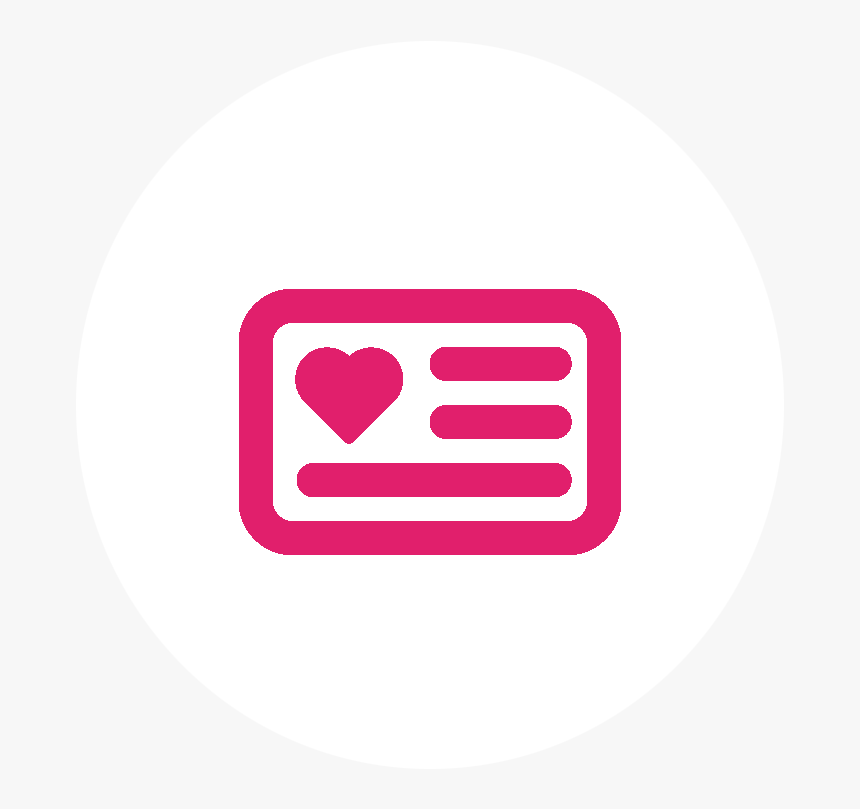 Gift Card Icon Pink Png, Transparent Png, Free Download
