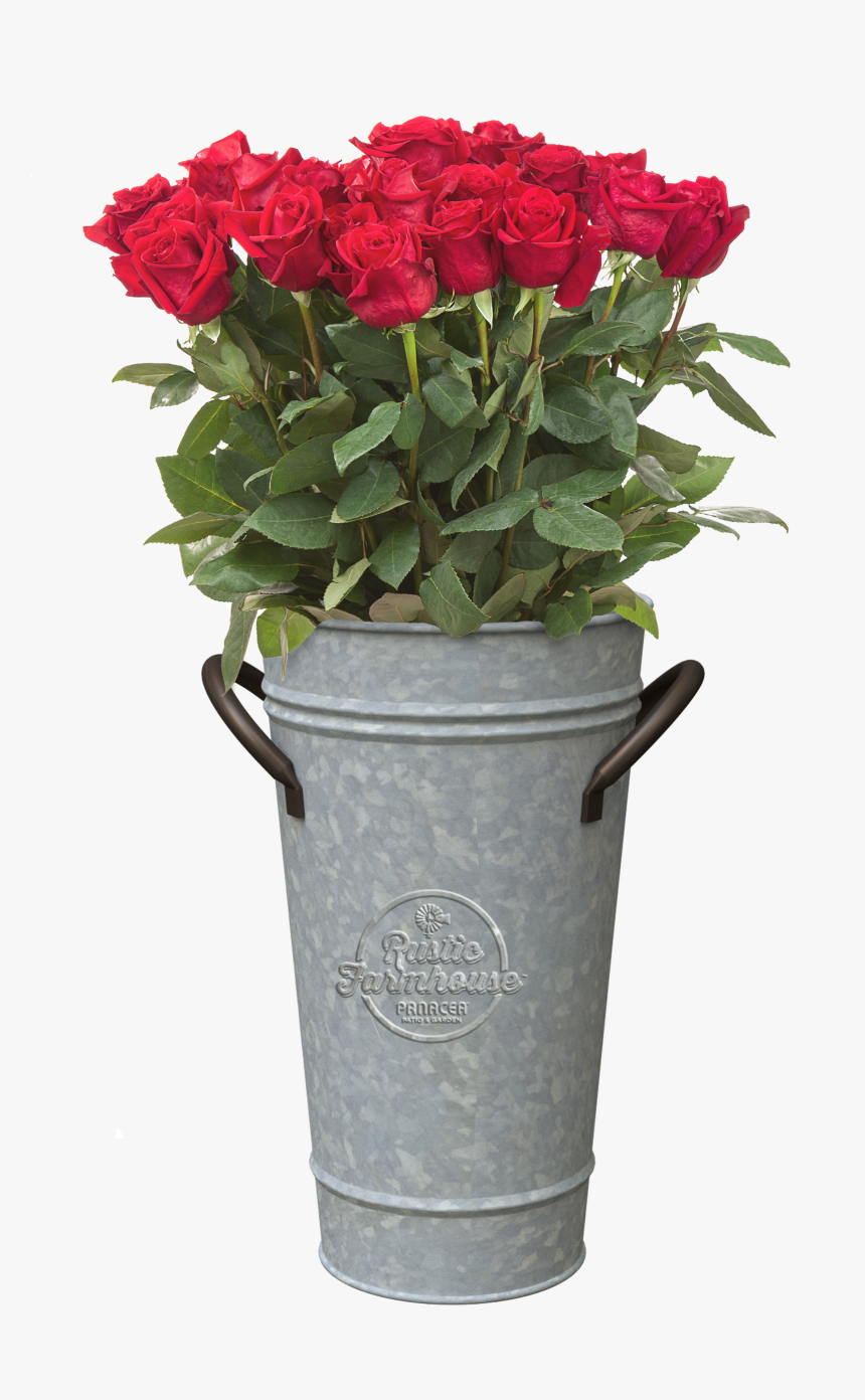 Rustic Flower Vase Png, Transparent Png, Free Download