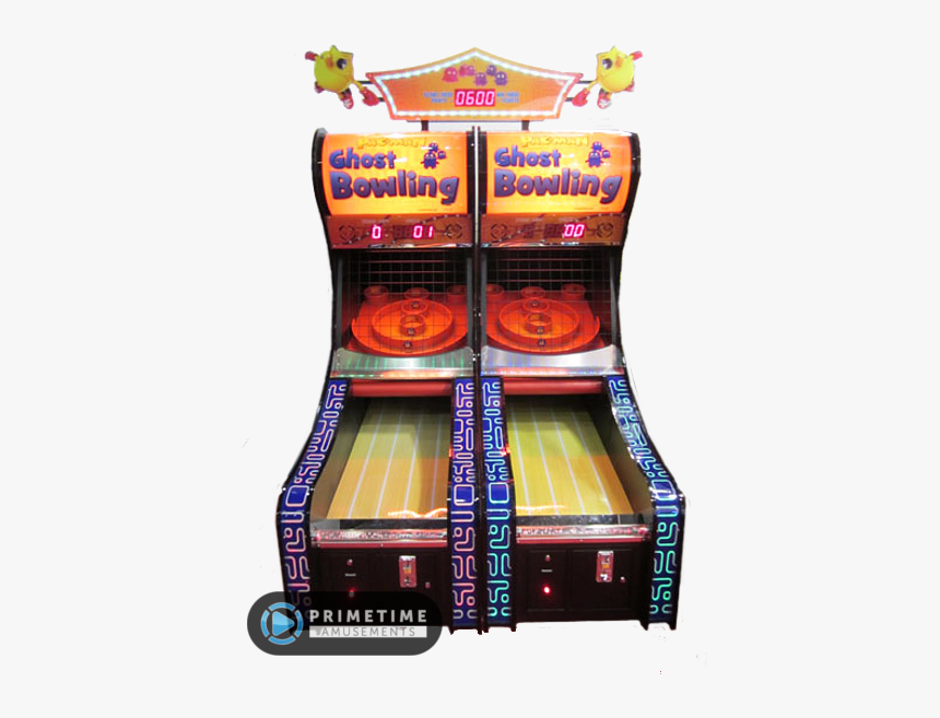 Pac-man Ghost Bowling - Ghost Bowling Game Machines, HD Png Download, Free Download
