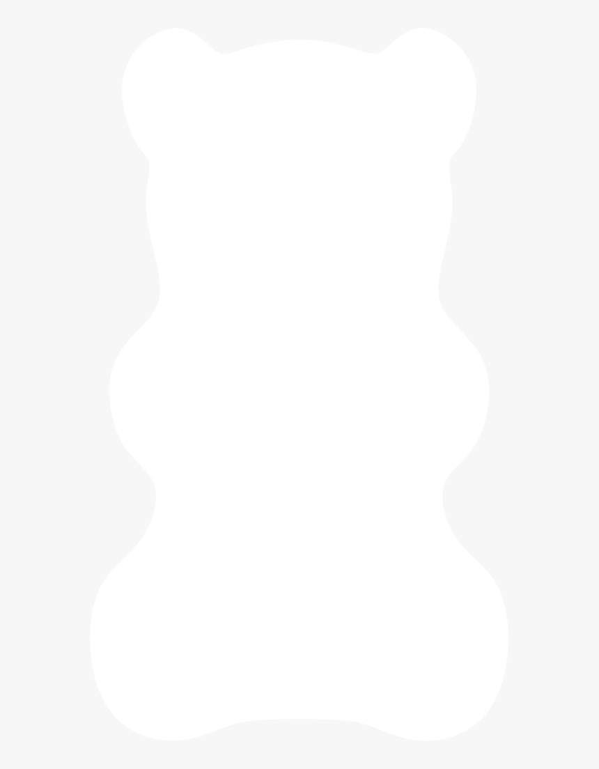 Gummy Bear Silhouette By Paperlightbox, HD Png Download, Free Download