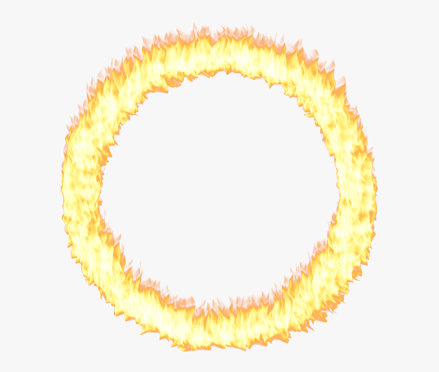 #firering #fire #circle #3d #flames #sticker - Circle, HD Png Download, Free Download