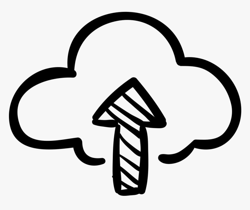 Transparent Internet Cloud Clipart - Download Sketch Icon Png, Png Download, Free Download