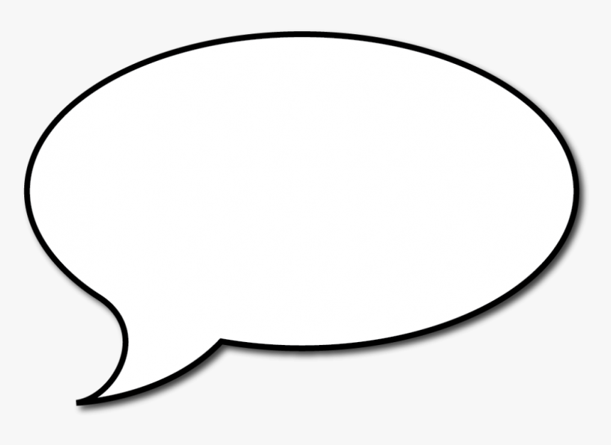 Transparent Speech Bubble Png - Speech Bubble For Whispering, Png Download, Free Download