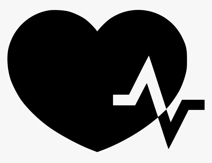 Heartbeat Svg Heart Drawing - Heart, HD Png Download, Free Download