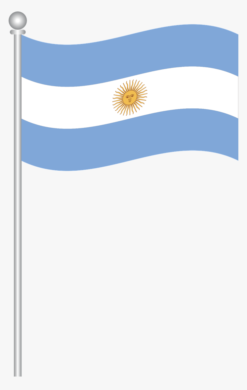 Flag Argentina Png, Transparent Png, Free Download