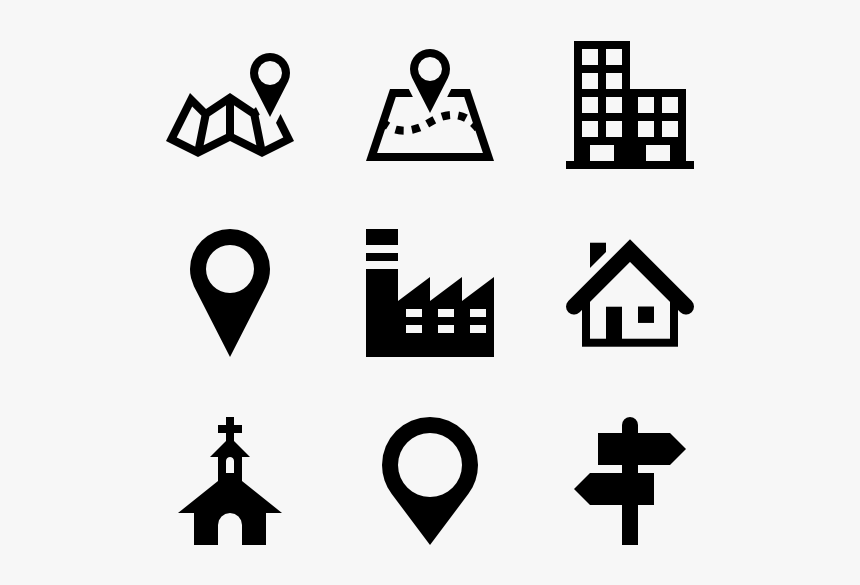 Business Icon Assets 145 Free Icons Svg Eps Psd Png - Icon Untuk Denah Lokasi Png, Transparent Png, Free Download