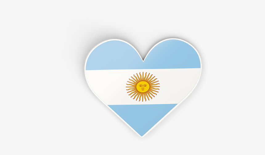 Download Flag Icon Of Argentina At Png Format Bandera Argentina En Forma De Corazon Transparent Png Kindpng