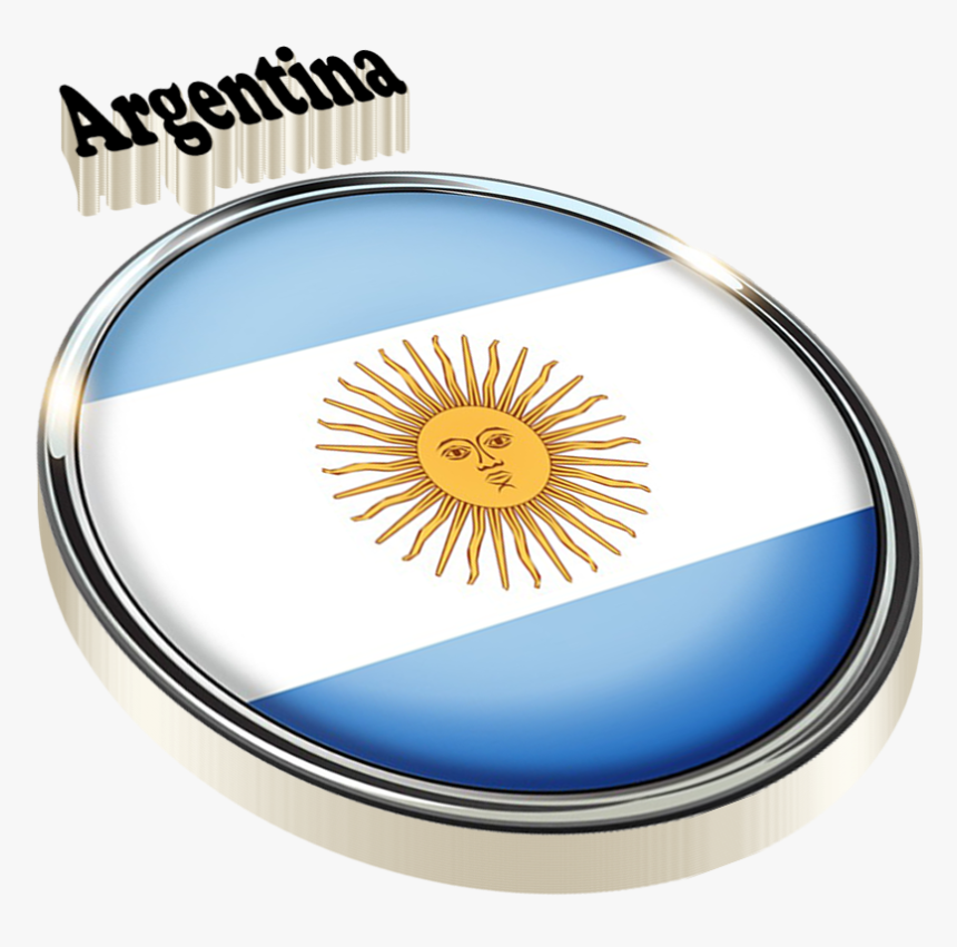 Argentina Flag Png Free Download - Locket, Transparent Png, Free Download