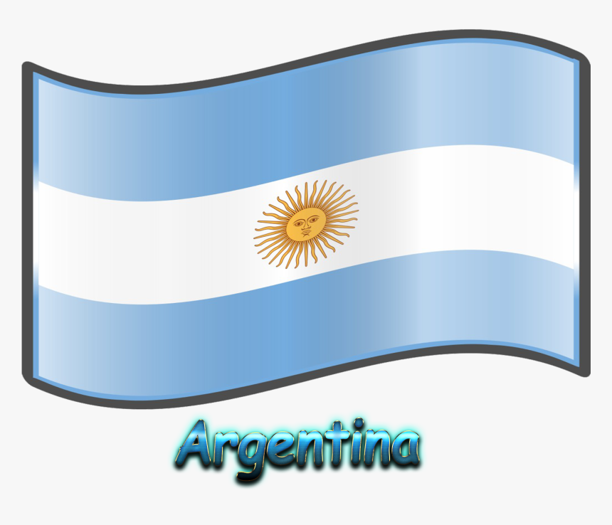 Argentina Flag Png Free Pic - Argentinie Vlag, Transparent Png, Free Download