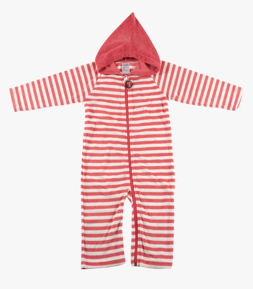 Ducksday Summer Onesie Red Stripe Png Download Pajamas - Hosszú Ujjú Kislány Ruha, Transparent Png, Free Download