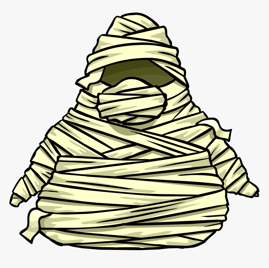 Halloween Mummy Pictures Clipart Image - Club Penguin Mummy, HD Png Download, Free Download