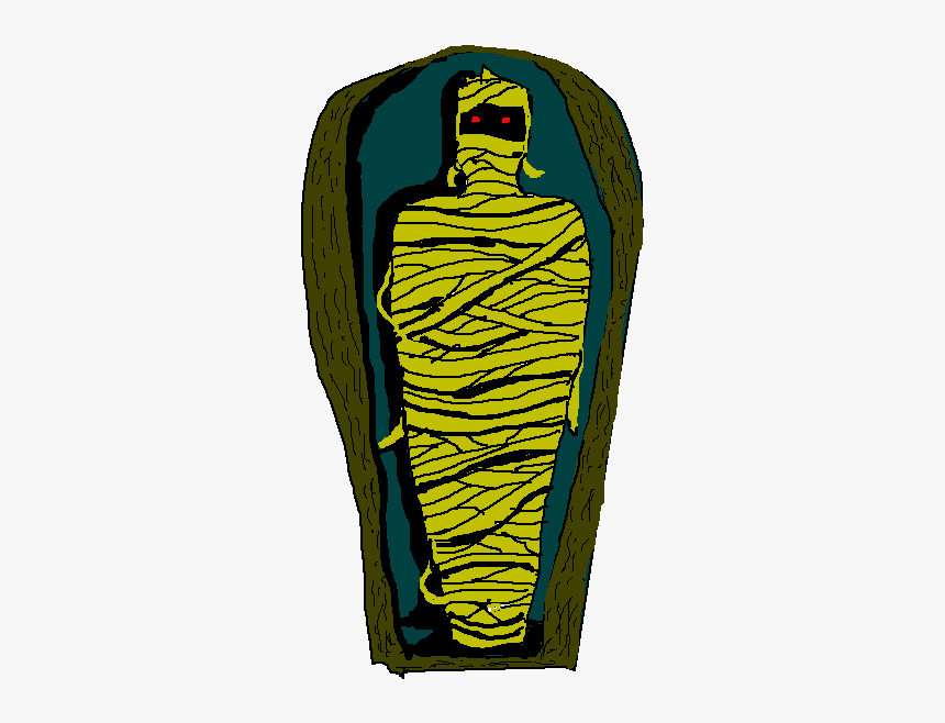 Mummy Clipart Image 2 Wikiclipart - Clipart Coffin Png, Transparent Png, Free Download