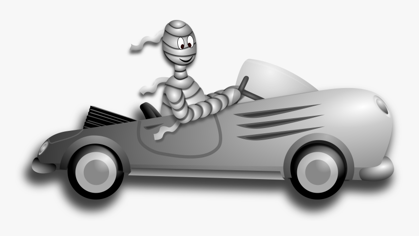 Little Mummy Driver Clip Arts - Driving Car Gif Png, Transparent Png, Free Download