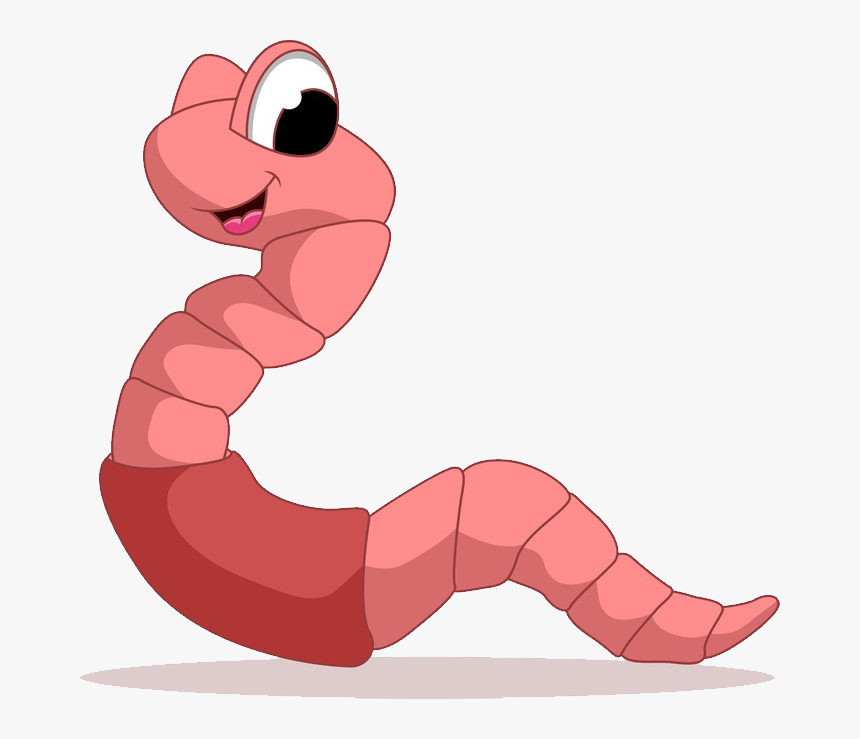 Earthworm Worm Png - Clipart Worm, Transparent Png, Free Download