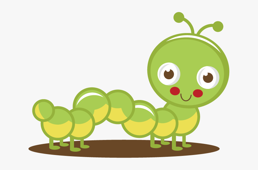 Worm Clipart Transparent Background - Cute Caterpillar Clipart, HD Png Download, Free Download