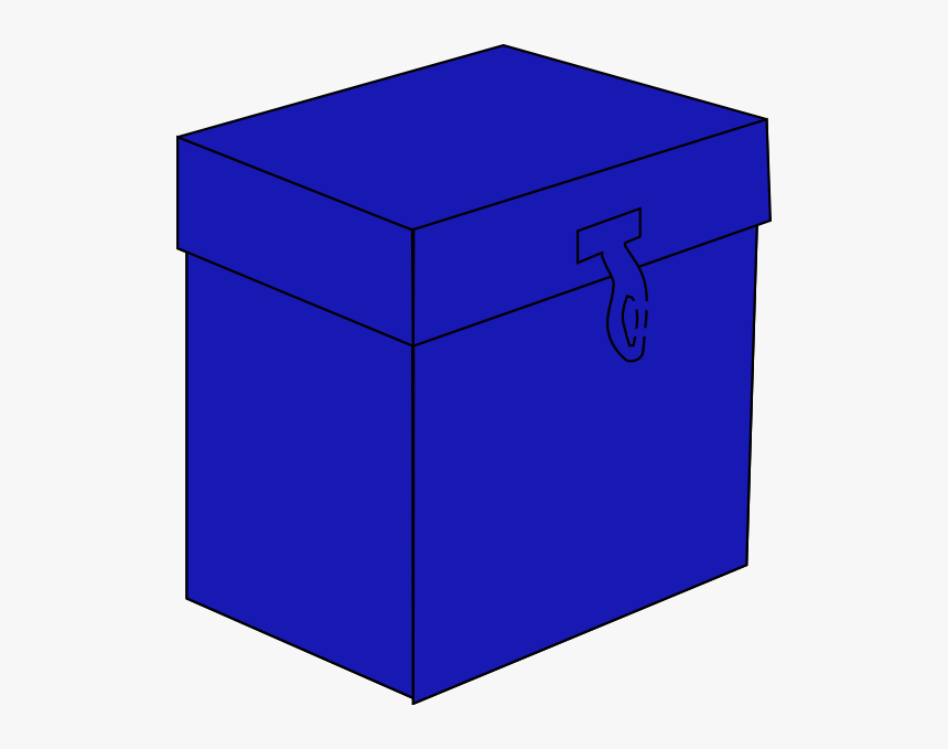 Transparent Blue Box Png - Clip Art Blue Box, Png Download, Free Download