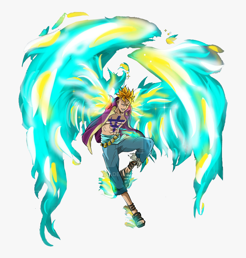 Marco The Phoenix By Alexiscabo1 - Fenix Marcos One Piece, HD Png Download, Free Download