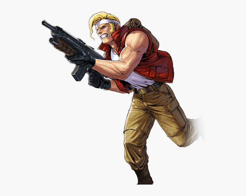 Marco Metal Sluf Attack Art - Marco Metal Slug Png, Transparent Png, Free Download