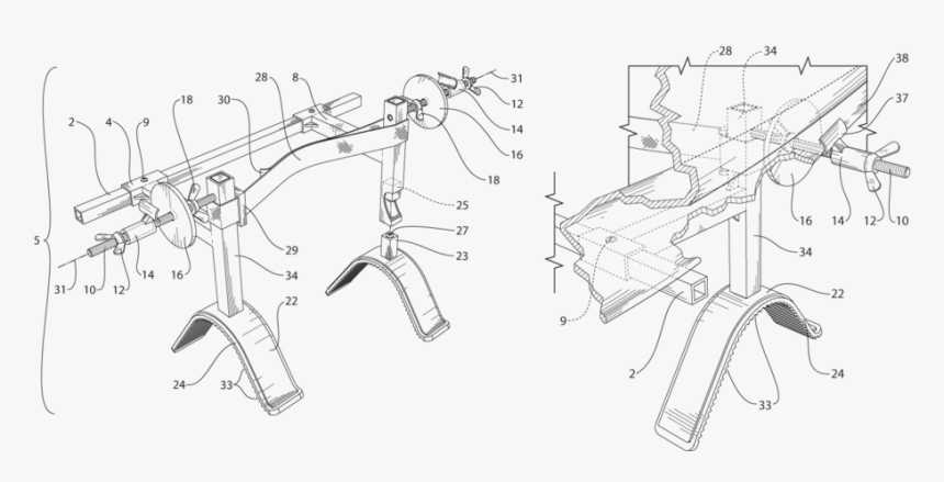 Utility Patent Drawings, HD Png Download, Free Download