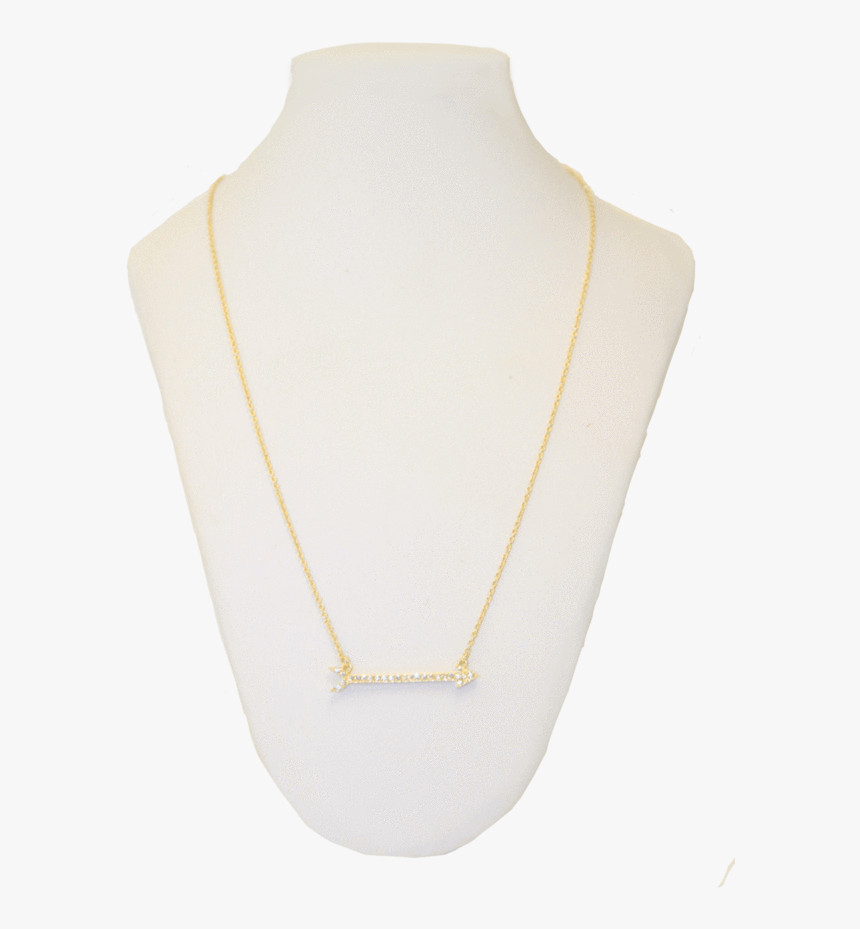 Gold Arrow Necklace From Me - Chain, HD Png Download, Free Download