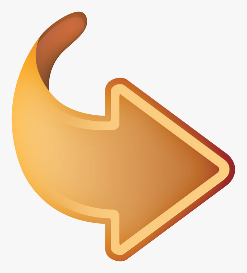 Yellow Arrow Clipart No Background - Share Logo Facebook Png, Transparent Png, Free Download