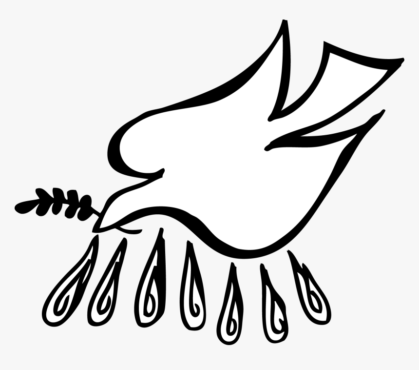 Free Fire Holy Spirit - Dove Clip Art Holy Spirit, HD Png Download, Free Download