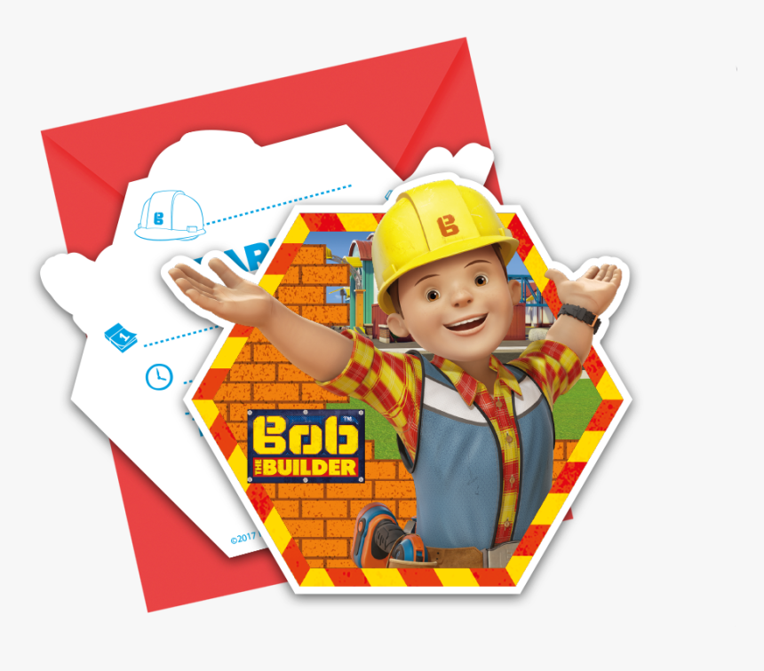 Tarjeta Para Cumpleaños De Bob El Constructor, HD Png Download, Free Download