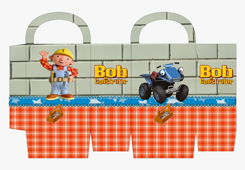 Sacolinha Pequena Bob - Kit Para Imprimir Bob O Construtor, HD Png Download, Free Download
