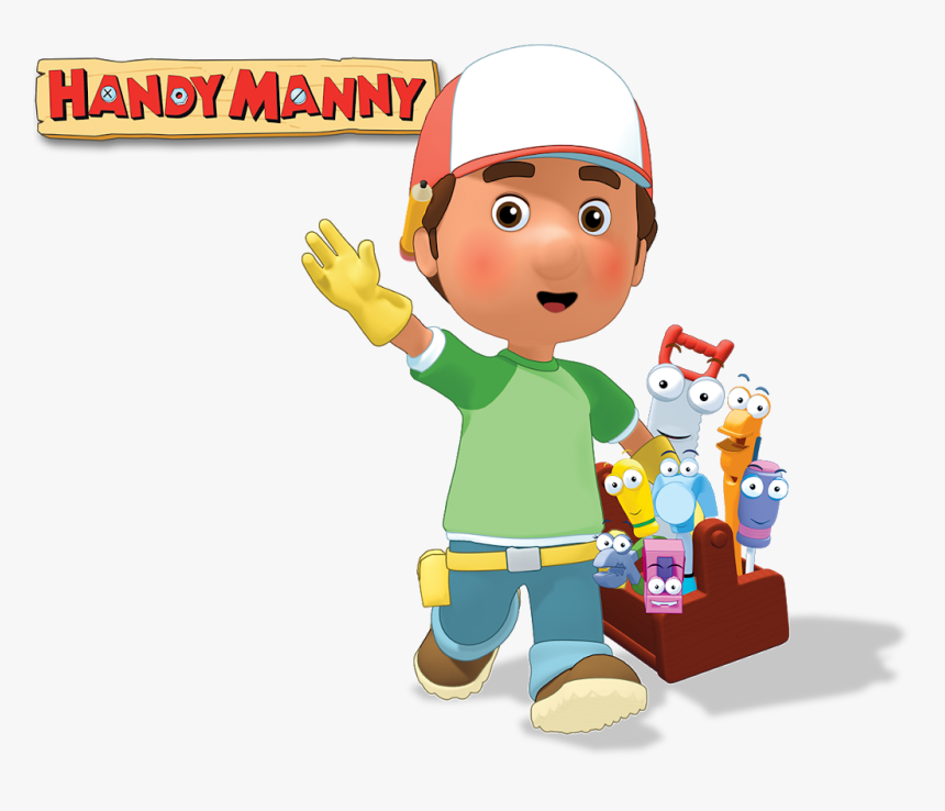 Dj Handy Manny - Handy Manny And Bob The Builder, HD Png Download, Free Download