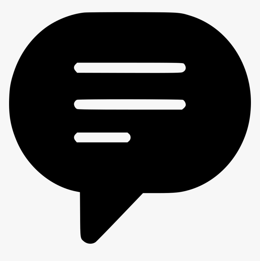 Comment Bubble Chat - Sign, HD Png Download, Free Download