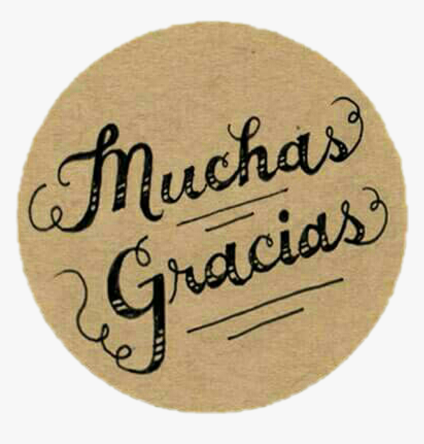 Muchas Gracias , Png Download - Calligraphy, Transparent Png, Free Download