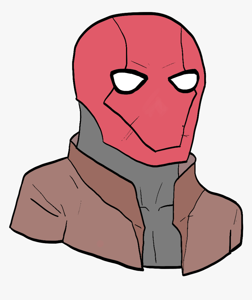 Red Hood Bust - Cartoon, HD Png Download, Free Download