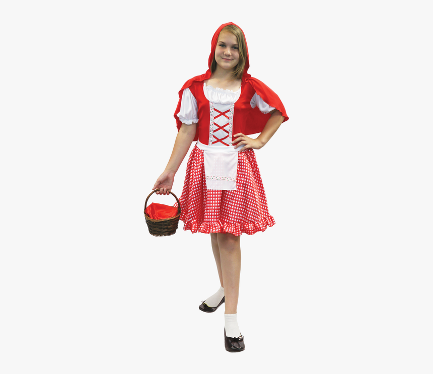 Red Hood Girl Tween - Vestimenta De Alemania Para Niñas, HD Png Download, Free Download