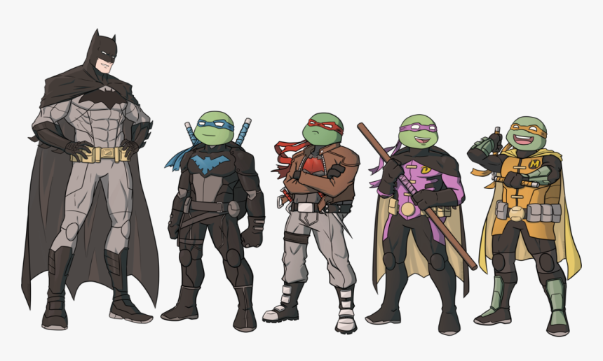 The Best Thing About Raph As The Red Hood, It Takes - Batman Vs Teenage Mutant Ninja Turtles Png, Transparent Png, Free Download