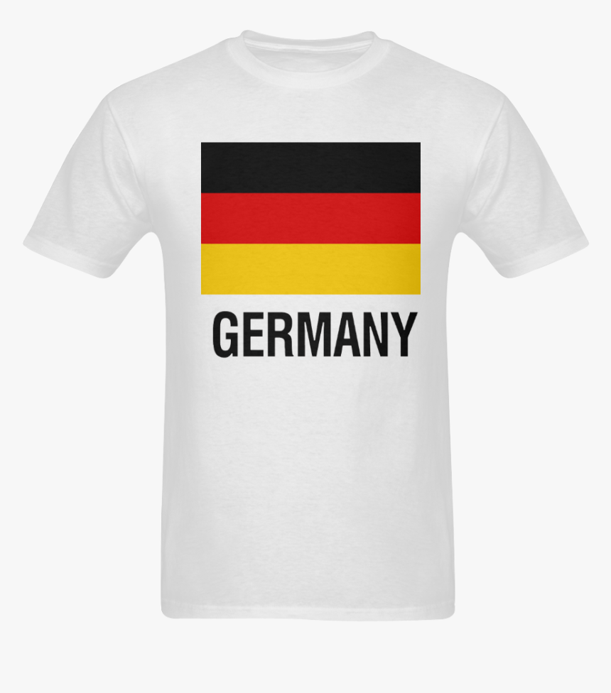 German Flag Text Germany Men"s T-shirt In Usa Size - Active Shirt, HD Png Download, Free Download