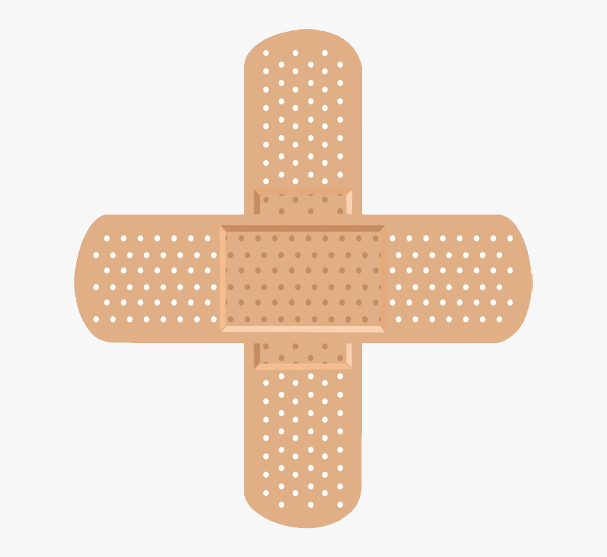 Bandage Png - Cross, Transparent Png, Free Download