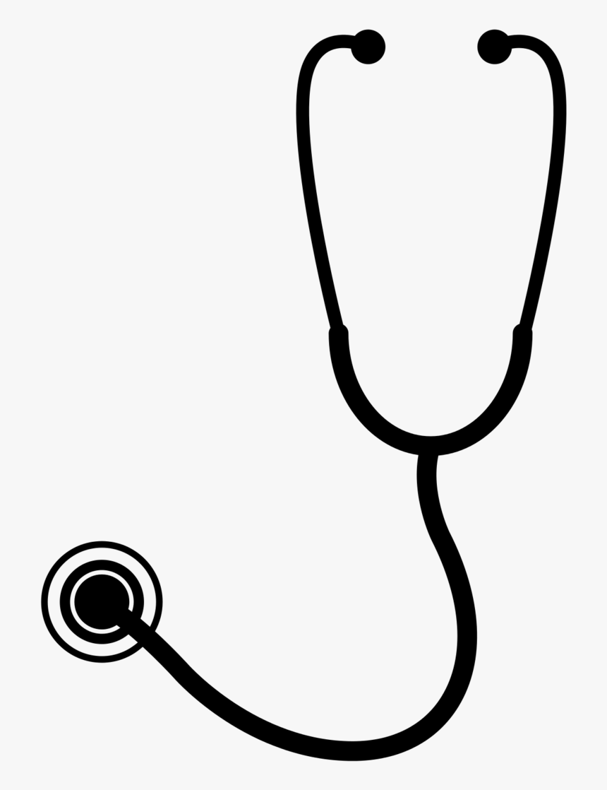 Stethoscope Medicine Health Care Patient Nursing - Transparent Background Stethoscope Clipart, HD Png Download, Free Download